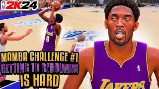NBA 2K24 Kobe Bryant Moments - 2001 Kobe Bryant 48 Points & 10 Rebounds Challenge