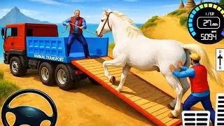 Animal Transport Truck Simulator 🚛 | Real Zoo Animals Delivery Gameplay (Android)