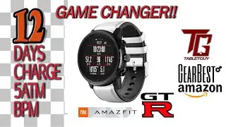 Amazfit GTR Long Battery 12 days charge Awesome & CHEAP!! | Tabletguy