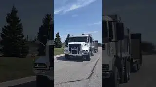 35 Ton Loadstar Tag along trailer #FYP #Kanye #viral #trucking #Trucker