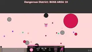 Evades.io Dangerous District Solo Victory with Candy
