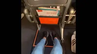 EasyJet extra leg room seats row 19 D & E onboard EasyJet&rsquo;s A321neo.