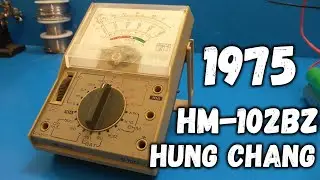 ОФИГЕННЫЙ мультиметр 1975 года / HUNG CHANG HM-102BZ