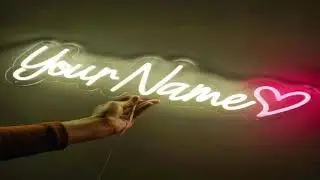 A must-have product! Custom Name Neon Sign Personalized Led Neon Sign Night Light Birthday Wedding