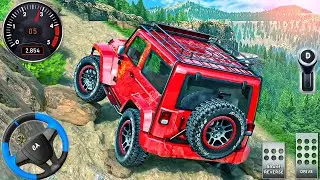 Offroad SUV Jeep Driving Simulator - Luxury SUV 4x4 Prado Stunts Simulator - Android GamePlay