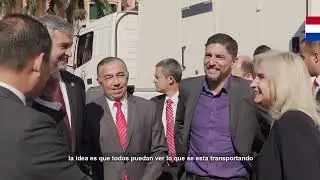 Tecnologia Esc&aacute;neres Smiths Detection entrega Paraguay Presidente Funcion Digital Paraguay S.A