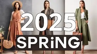 🌿 SIMPLE SPRING OUTFITS 2025 | Effortless Layers, Earthy Tones & Chic Minimalism