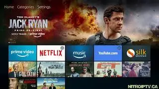Nitro IPTV APK Install and Setup with Downloader on Amazon Firestick