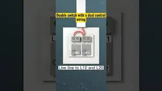 Double Switch With Dual Control#engineering #arengineeringautomations #electrical #electricalwork