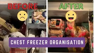 CHEST FREEZER ORGANISATION - FREEZER INVENTORY- SHOPPING MY FREEZER - MONEY SAVING TIP