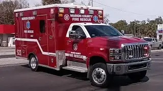 Marion County Rescue 522 And Engine 3 Responding 1/24/26