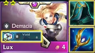 Lux Build 8 Void Create Baron Nashor | TFT SET 9