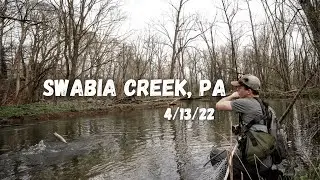Trout Fishing Swabia Creek (PA) - Outdoor Tech PA