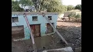 After Flood Punjab Village house's crashed |Satluj River High Level Sallab| Village house's Removed 