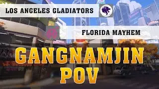 GANGNAMJIN MOIRA POV ● Florida Mayhem Vs Los Angeles Gladiators ● [2K] OWL POV