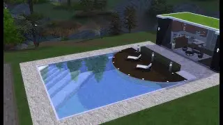 The Sims 4 - Pool and Deck Tips and Tricks | Speed Build | No CC