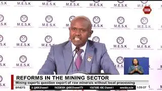 Mining experts question export of raw minerals without local processing