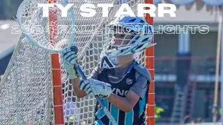 Ty Starr | 2025 Fall Highlights | 2032 Goalie | West Coast Starz | ADVNC