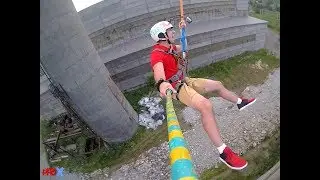 Sergey K  MiniSarkofag32 ProX Rope Jumping Chelyabinsk 2017 1 jump