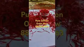 Pure Saffron | Order Now 8825034663 | #kashmirsaffron #goldenthreads #art #saffronspice #cuisine