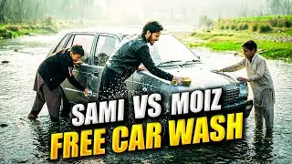 Free Car Wash Challenge in Pakistan 😱🚗