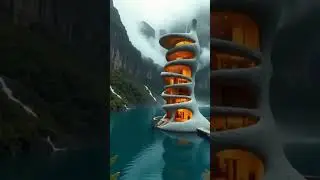 Spiral Lake House That Defies Gravity | Casa en espiral sobre el lago
