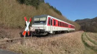 Monatsrückblick Bahnvideos Februar 2025 (Baureihe218,628,101,Eurocity)