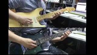 X japan - Weekend (Double Lead Guitar Part)
