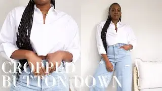 How to Style a White Button Down (Crop) | 5 Easy Looks | The Daily Seyi