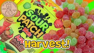Sour Patch Kids Apple Harvest Soft $ Жевательные конфеты со вкусом клюквы, сидра и карамельного яблока