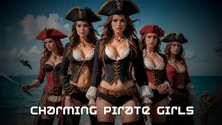 Charming pirate girls 🏴&zwj;☠️