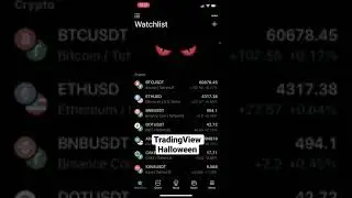 Halloween Theme On TradingView #shorts #trading