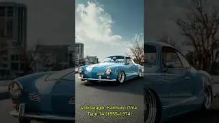VW Karmann Ghia Evolution (1955-2025)