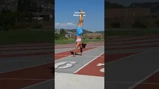 Handstand walking