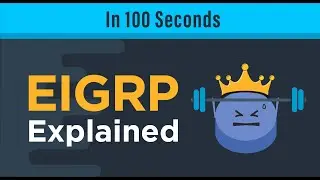 Объяснение EIGRP за 100 секунд | CCNA и CompTIA Network+
