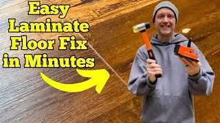 Fast and Easy Fix For Laminate & Vinyl Floor Gaps