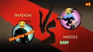 Defeating needle in shadow fight 2 || Walkthrough Gameplay || HEPRODT SHADOW
