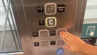 KONE MRL Traction Elevator at Exhibition GO Station, Toronto ON