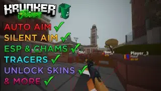 Best Krunker Userscript (Auto Aim, Silent Aim, ESP, Bunny Hop & More) [Working 3.9.8]