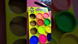 Play Doh party pack❤/#shortfeed #playdoh #shorts #stationaryhaul #claymoulding #crafter