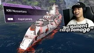 Sang Badut Online Kembali Berulah: KRI Nusantara Battleships Bar-bar Mode Event! - Modern Warships