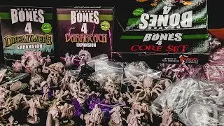 📦BONES 4 by REAPER - Core Set, Dreadmere, and Darkreach Expansions - Kickstarter UNBOXING