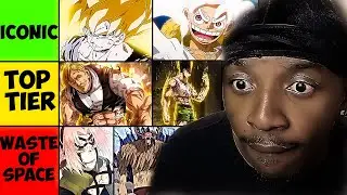 Best Anime TRANSFORMATION Tier List!