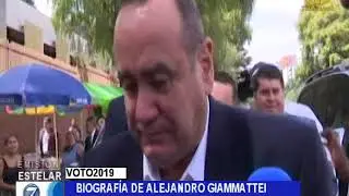 Biograf&iacute;a de Alejandro Giammattei