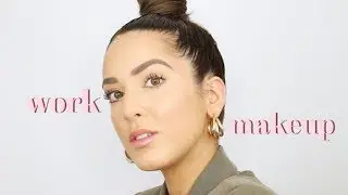 MY 'NO' EYESHADOW WORK MAKEUP LOOK *and some good news!!!*