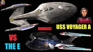 USS Voyager A VS USS Enterprise E - Both Ways - Star Trek Starship Battles