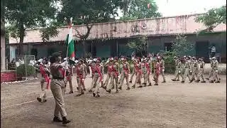 NCC Pared | Independence day | Swami Vivekanand Vidyalaya Deolapar #ncctraining 