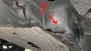 How to repair damaged engine splash shield lower cover of 2016 - 2021 Civic with plastic welding
