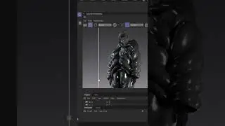 Создание материала с переливанием цвета в cinema 4D  #cinema4d #redshift3d #redshiftrender #3d