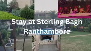 Our Luxury Stay at Sterling Bagh Ranthambhore | Is it worth it?(Full Tour)
